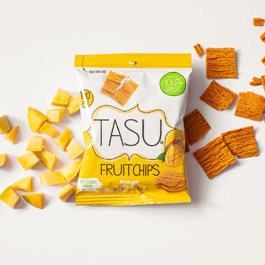 TASU | Dried Mango Fruit Chips Gluten Free Vegan 1oz