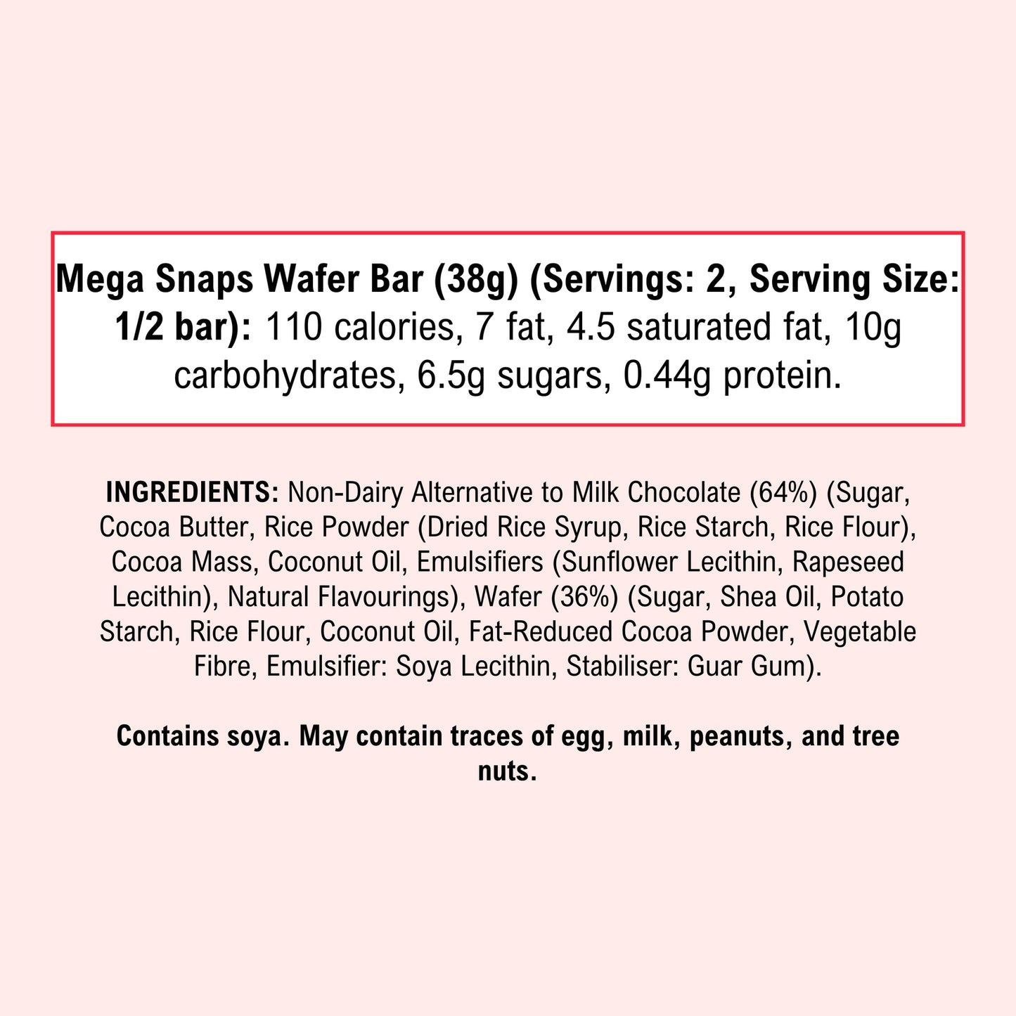 TRUPO Oat Milk Chocolate Mega Snaps Bar