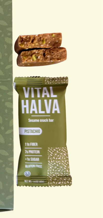 Vital Halva Pistachio Sesame Protein Bar