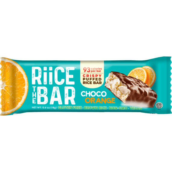 RiiCE the Bar | Choco Orange Puffed Rice Bar