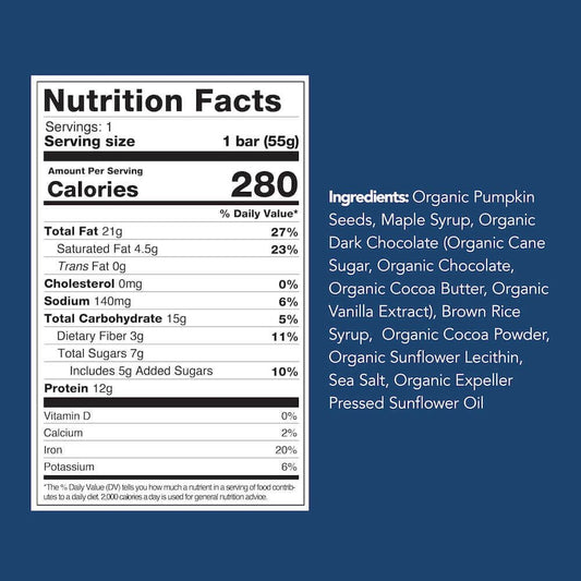 88 Acres | Plant-Based Granola Bar Chocolate Brownie Protein Bar (1.6 oz)