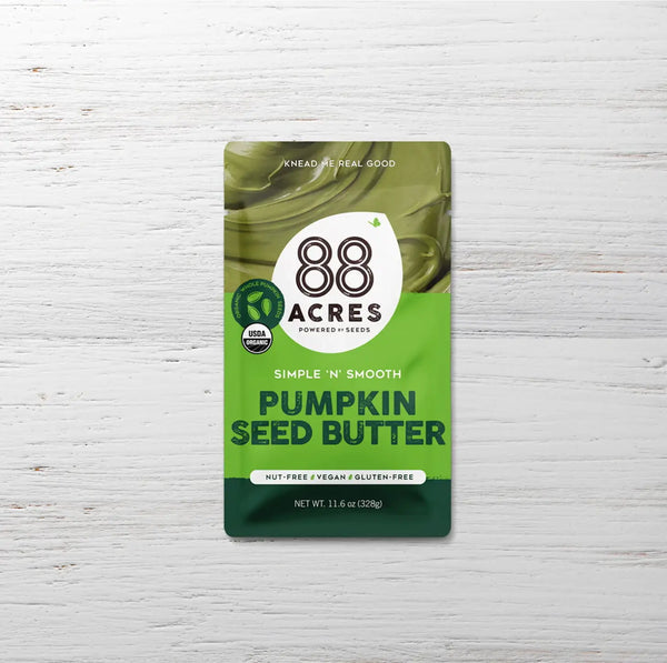 88 Acres | Plant-Based Simple 'N' Smooth Pumpkin Seed Butter Pouch (1.6 oz)