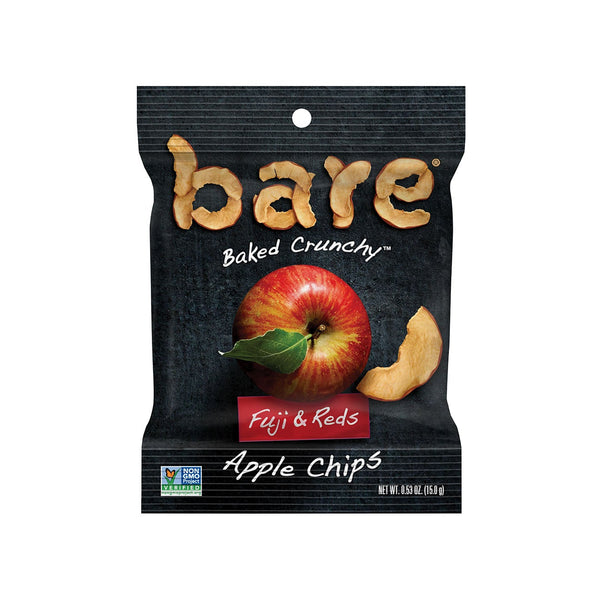 Biologique nu | Chips de pomme Fuji & Reds (0,53 oz)