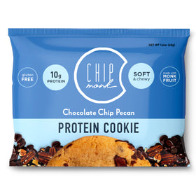 Cuisson ChipMonk | Biscuit protéiné Keto aux pépites de chocolat et aux pacanes (1,6 oz)