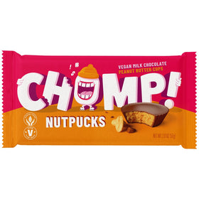 Chomp! Nutpucks Vegan Milk Chocolate Vegan Soy Free (1.76oz)