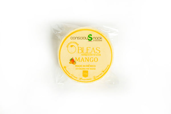 consciouSnack Obleas Mango Amaranth Wafers (1.05 oz)
