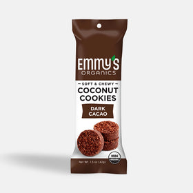 Emmy's Organics Dark Cacao Coconut Cookie (1.5oz)