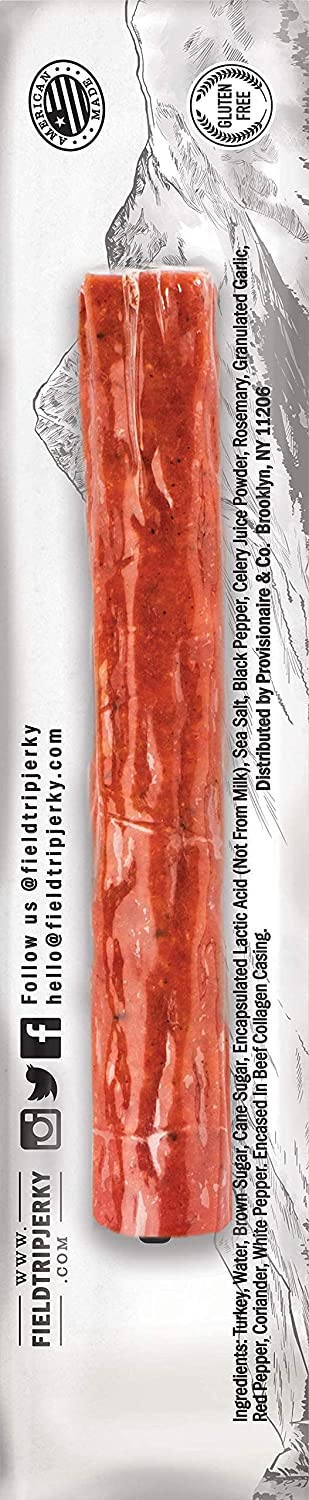 Field Trip | Cracked Pepper Turkey Stick | 0.5oz Gluten Free