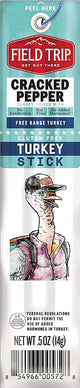 Field Trip | Cracked Pepper Turkey Stick | 0.5oz Gluten Free