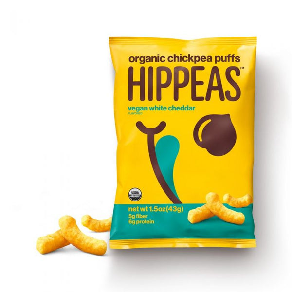 HIPPEAS Organic Chickpea Puffs Vegan White Cheddar (1.5 oz)