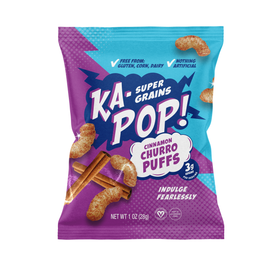 Ka-Pop! Popped Puffs - Churro à la cannelle 1 oz sans gluten