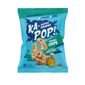 ¡Ka-Pop! Chips reventados - Aceite de oliva y sal marina 1 oz Vegano