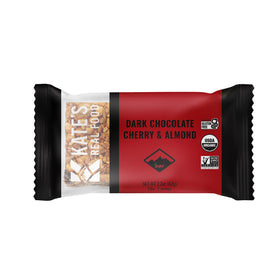 Kate's Real Food | Organic Gluten-Free Dark Chocolate Cherry & Almond Bar (2.2 oz)
