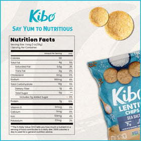 Kibo Sea Salt Flavor Gluten Free Non GMO Plant Based 1 oz