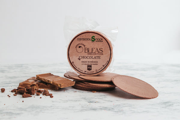 consciouSnack Obleas Chocolate Amaranth Wafers (1.05 oz)