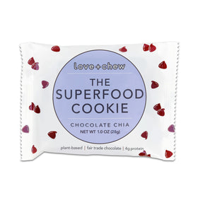 Love + Chew Chocolat Chia Superfood Cookie Sans Gluten 1 oz