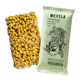 Mezcla | Japanese Matcha Vanilla | Vegan Plant Protein Bar - 1.40 oz