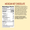 Mezcla | Chocolat chaud mexicain | Barre protéinée végétale végétalienne - 1,40 oz