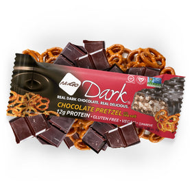 NuGo Dark Chocolate Pretzel 0.42 oz  Vegan Protein