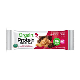 Orgain Protein Peanut Butter Chocolate Chunk Bar 1.41 oz
