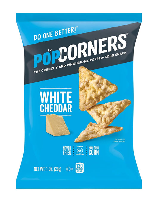 Popcorners White Cheddar Cheese 1 oz Gluten Free
