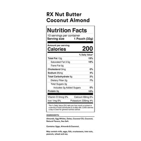 RX Nut Butter Peanut Butter Honey Cinnamon Delicious 1.13 oz