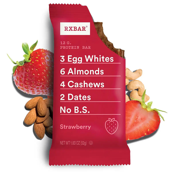 RXBAR Protein Bar, 1.83 oz Protein, Gluten Free Snacks