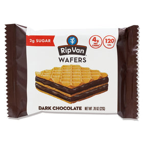 Galletas de oblea de chocolate oscuro Rip Van (0,78 oz)