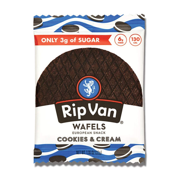 Rip Van Wafels Cookies & Cream Stroopwafels - Healthy  1.16 oz