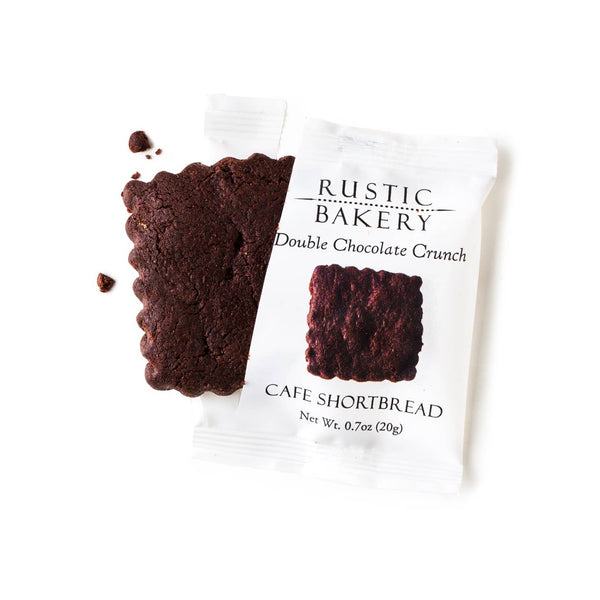Rustic Bakery Double Chocolate Crunch Cafe Shortbread (0.7oz)