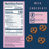Savor Street Foods Milk Chocolate Pretzels 5 oz Gluten Free