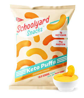 Schoolyard Snacks Cheddar Cheese Keto Puffs 0.92 oz