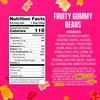 Smart Sweets Fruity Gummy Bears 1.8 oz