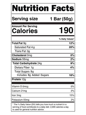 TRUWOMEN TRUBAR Oh Oh Barra de proteína alimentada con plantas de masa para galletas (1,76 oz)