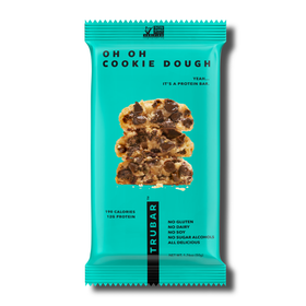 TRUWOMEN TRUBAR Oh Oh Cookie Dough Barre protéinée alimentée par les plantes (1,76 oz)