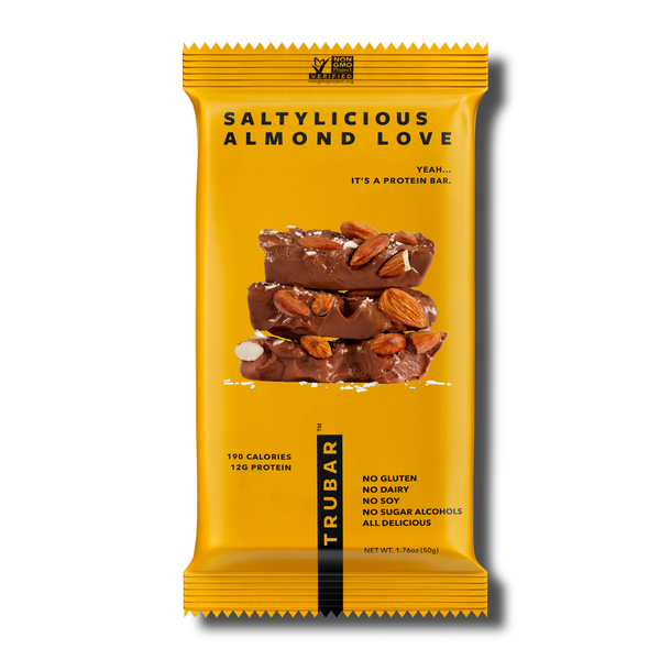 TRUWOMEN TRUBAR Saltylicious Almond Love Plant Fueled Protein Bar (1.76 oz)