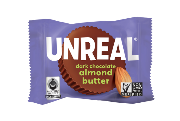UNREAL | Dark Chocolate Almond Butter Cup Vegan Gluten-Free (0.53 oz)