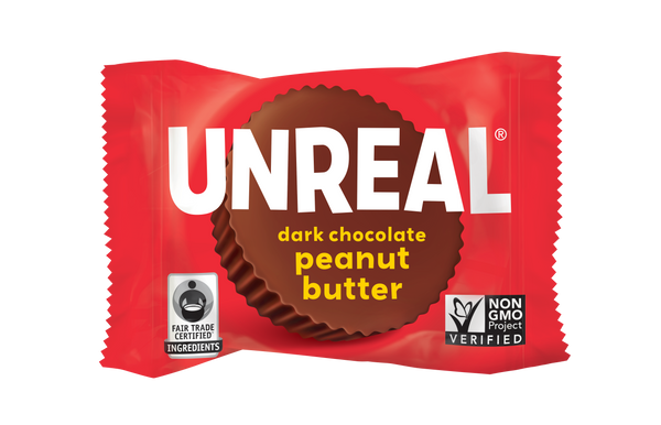 UNREAL | Dark Chocolate Peanut Butter Cup Vegan Gluten-Free (0.5 oz)