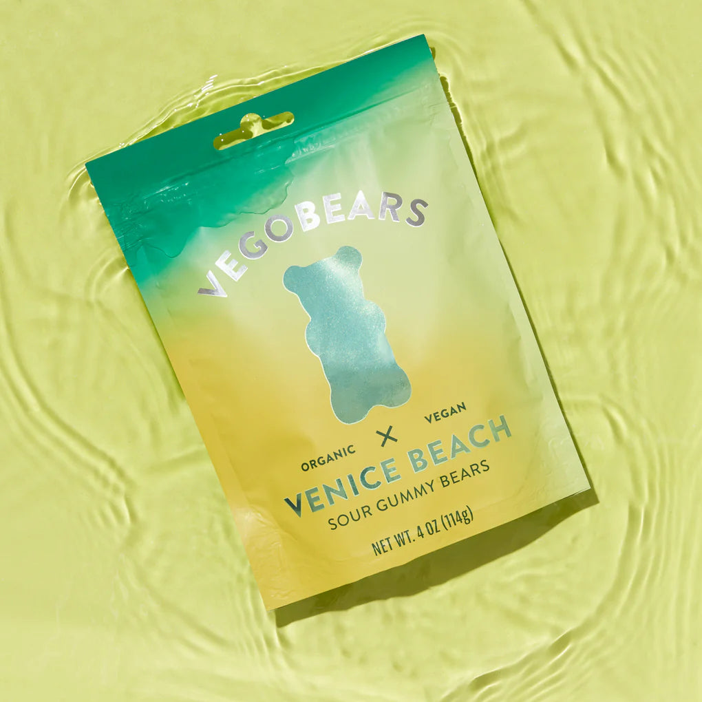Vegobears Venice Beach Gummy Bears 4 oz