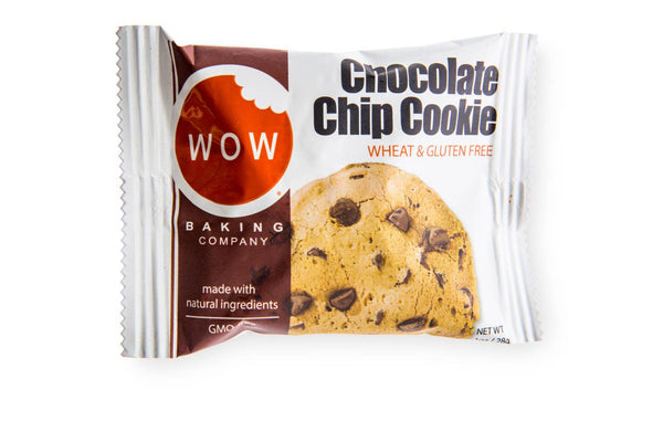 Entreprise de pâtisserie WOW | Biscuit aux pépites de chocolat sans gluten Biscuit moelleux au four (1 oz)