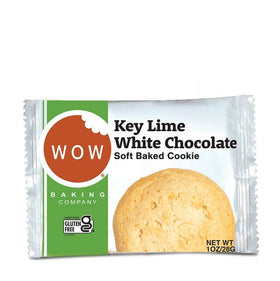 Entreprise de pâtisserie WOW | Biscuit moelleux au chocolat blanc et au citron vert sans gluten (1 oz)