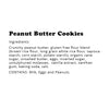 Entreprise de pâtisserie WOW | Biscuit moelleux au beurre de cacahuète sans gluten (1 oz)