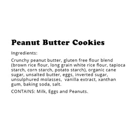 WOW Baking Company | Gluten-Free Peanut Butter Soft Baked Cookie (1 oz)