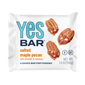 The YES Bar | Salted Maple Pecan Plant Based Protein 1.4 oz Gluten Free