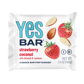 The YES Bar | Strawberry Coconut Plant Based Protein 1.4 oz Gluten Free