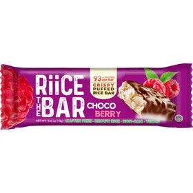 RiiCE the Bar | Choco Berry Puffed Rice Bar