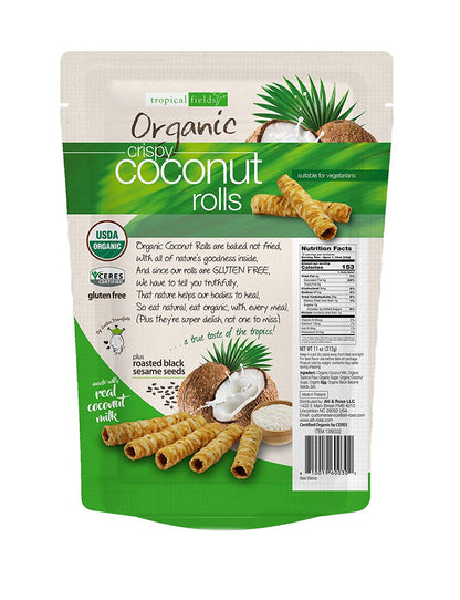 Tropical Fields | Organic Crispy Coconut Rolls (11 oz)