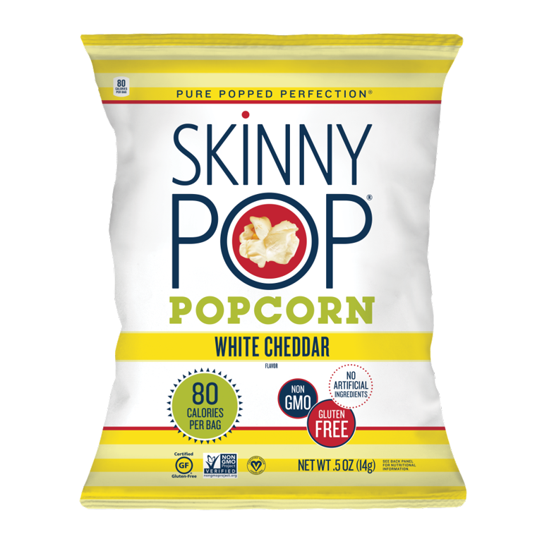 Skinny Pop White Cheddar Popcorn (0.5 oz)