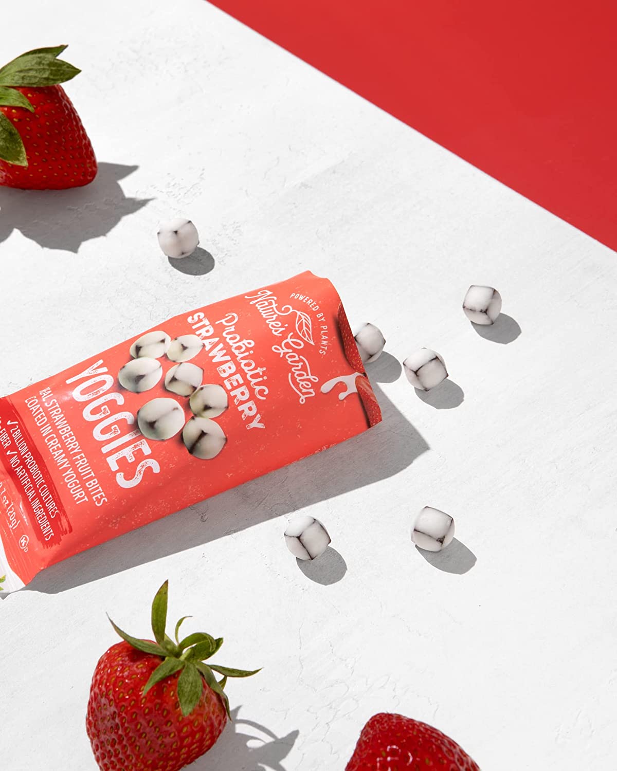 Nature's Garden | Probiotic Kosher Strawberry Yoggie Chewy Snack (Individual 0.7 oz)