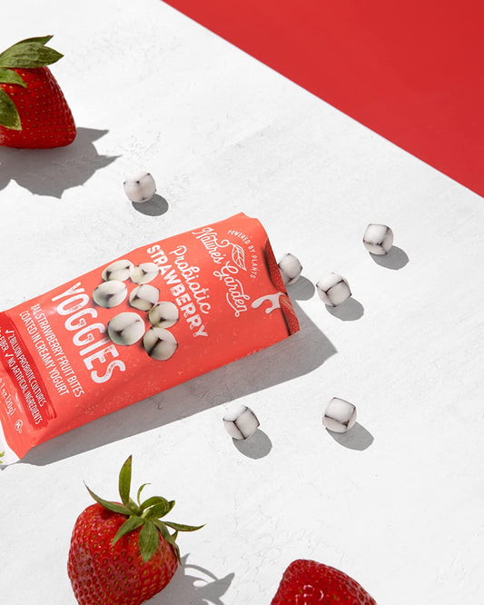 Nature's Garden | Probiotic Kosher Strawberry Yoggie Chewy Snack (Individual 0.7 oz)